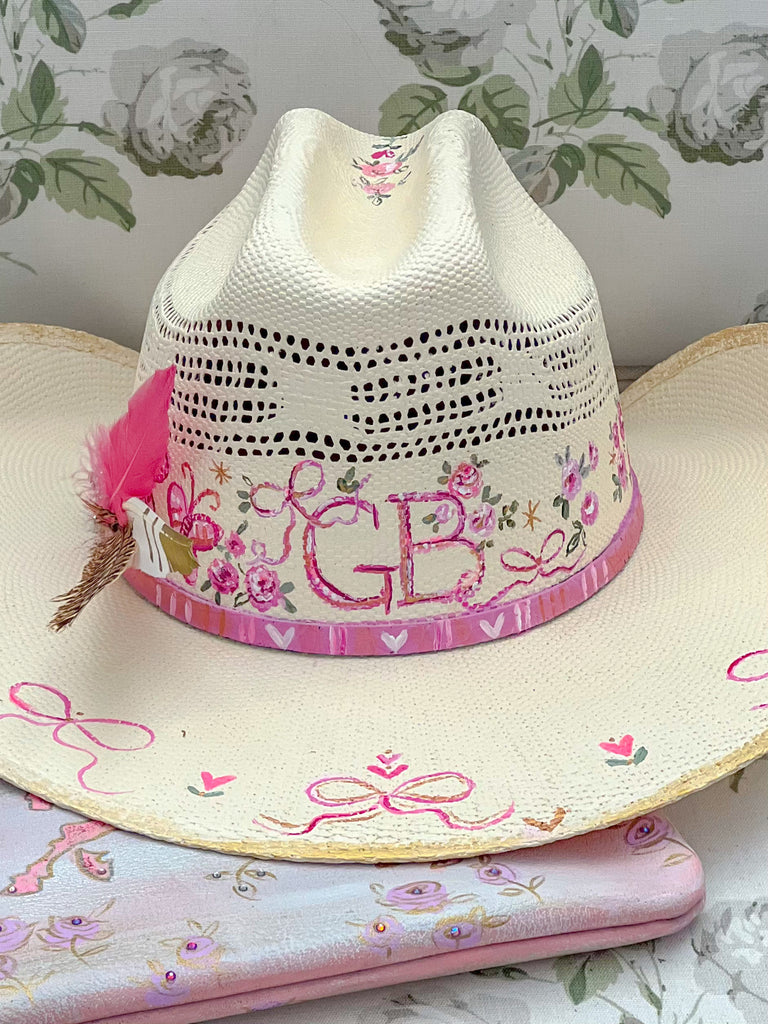 Mer Rose Atelier x Gina Bowhill cowboy hat