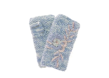 French Knot hand crafted  Aurora handwarmers on Mer Rose Atelier